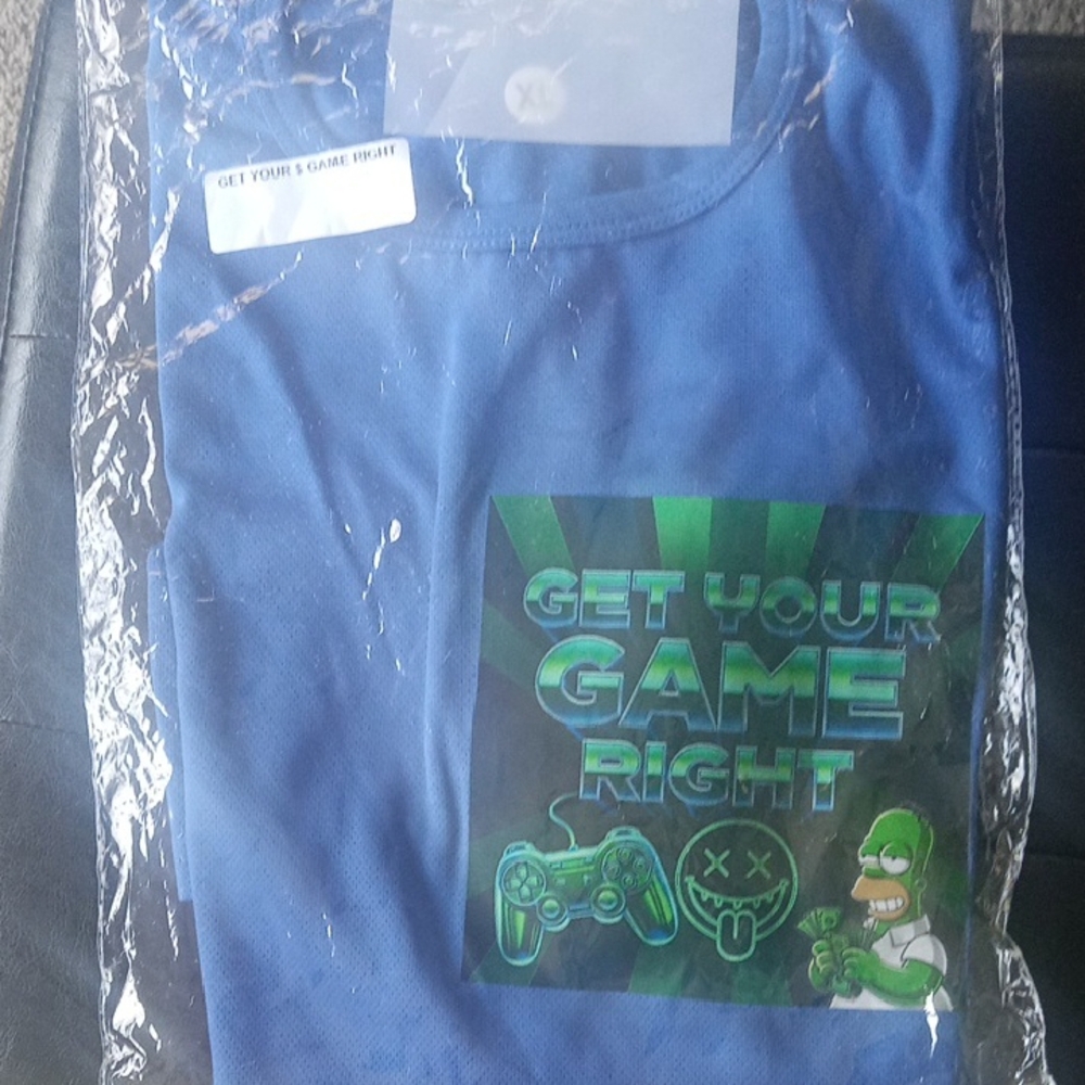 Blue Graphic Kids Tee